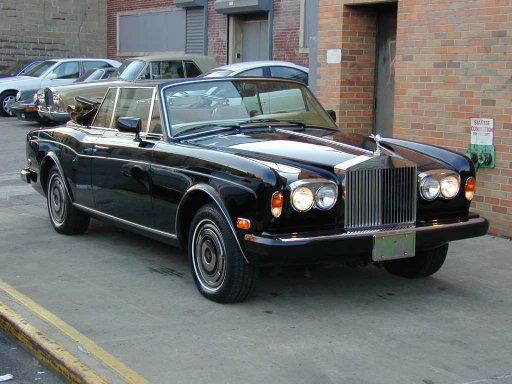 Rolls-Royce Corniche II uit 1986.