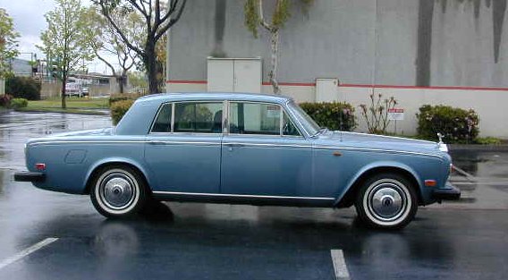 Rolls-Royce Silver Shadow uit 1974.